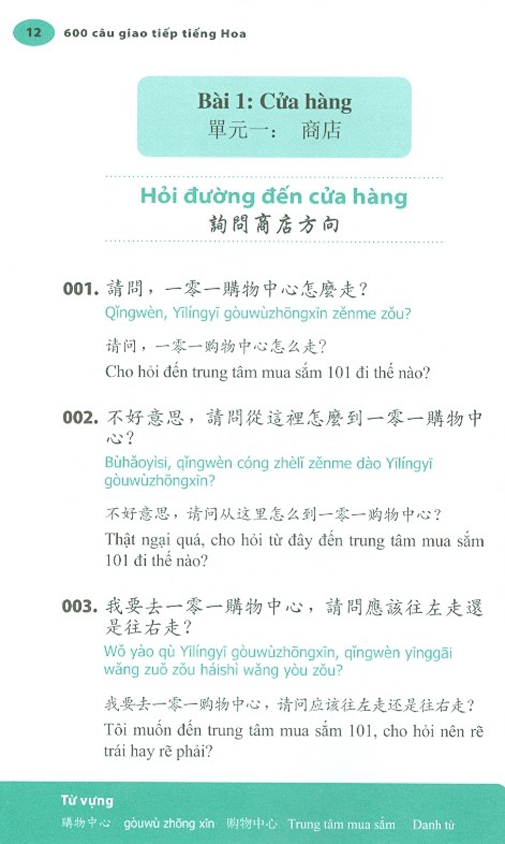 600 câu giao tiếp tiếng hoa - mua sắm và ăn uống - Ảnh 6