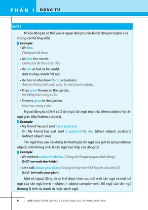 600 động từ bất quy tắc và cách dùng các thì trong tiếng anh (tái bản 2022) - Ảnh 7