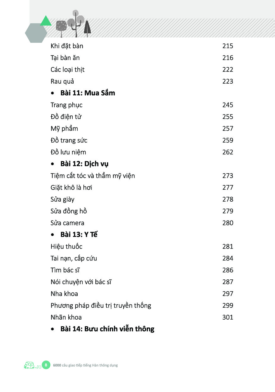 6000 câu giao tiếp tiếng hàn theo chủ đề - Ảnh 6