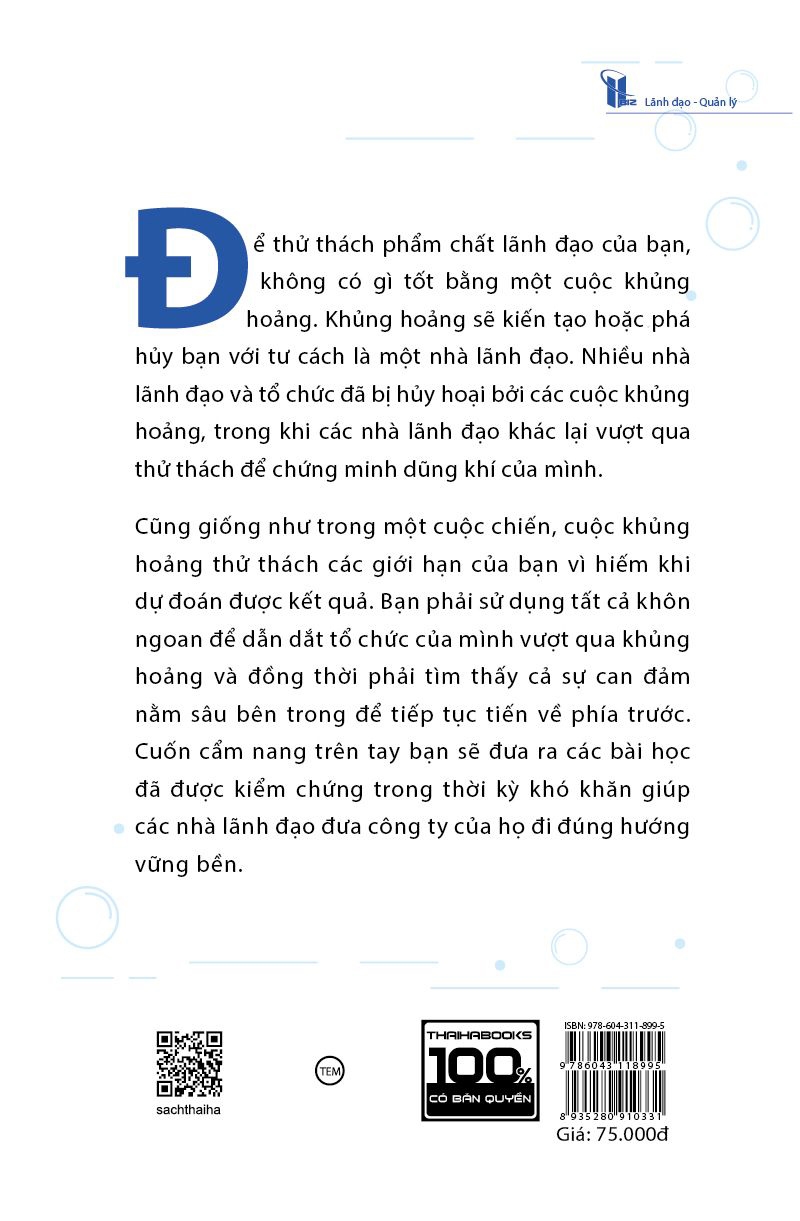 7 bài học lãnh đạo trong khủng hoảng - Ảnh 3