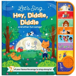 7 button sound book - hey, diddle, diddle - Ảnh 2