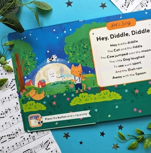 7 button sound book - hey, diddle, diddle - Ảnh 4