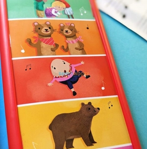 7 button sound book - wheels on the bus - Ảnh 5