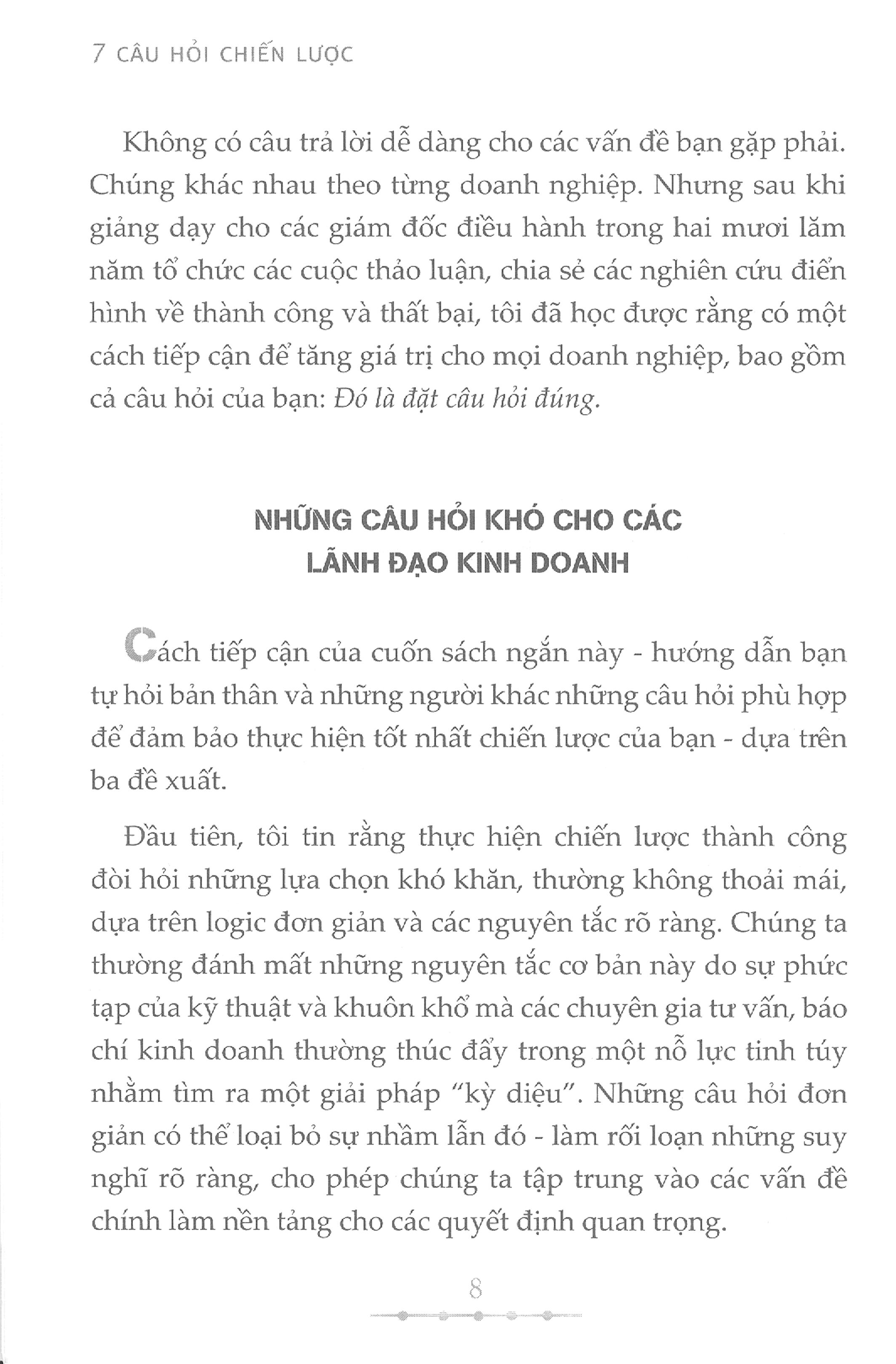 7 câu hỏi... chiến lược - seven strategy questions - Ảnh 5