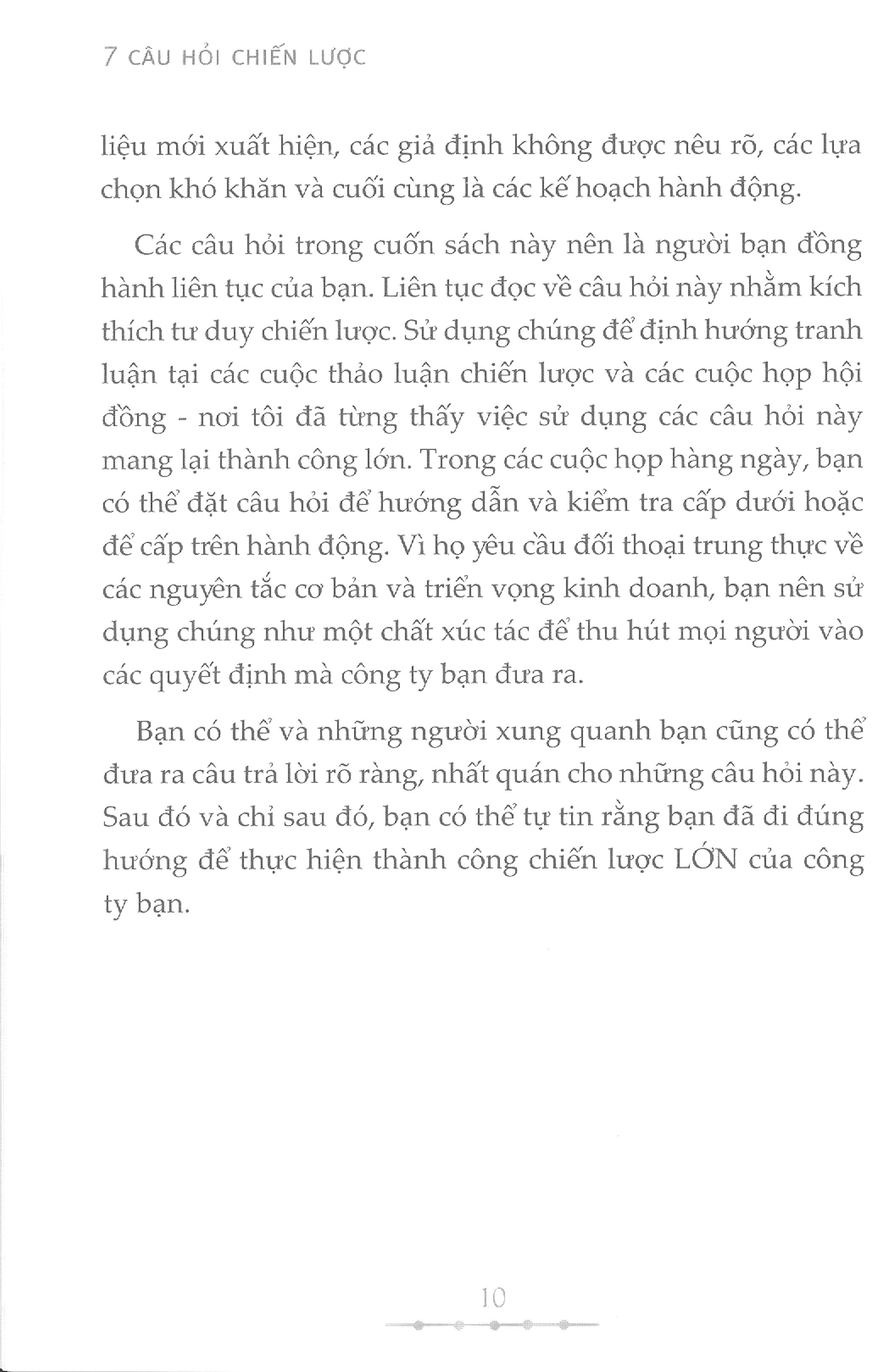 7 câu hỏi... chiến lược - seven strategy questions - Ảnh 7