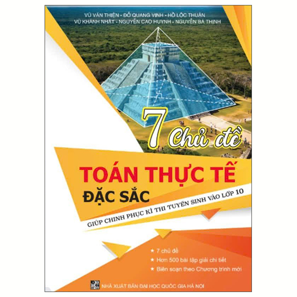 7 Chủ Đề Toán Thực Tế Đặc Sắc - Giúp Chinh Phục Kì Thi Tuyển Sinh Vào Lớp 10