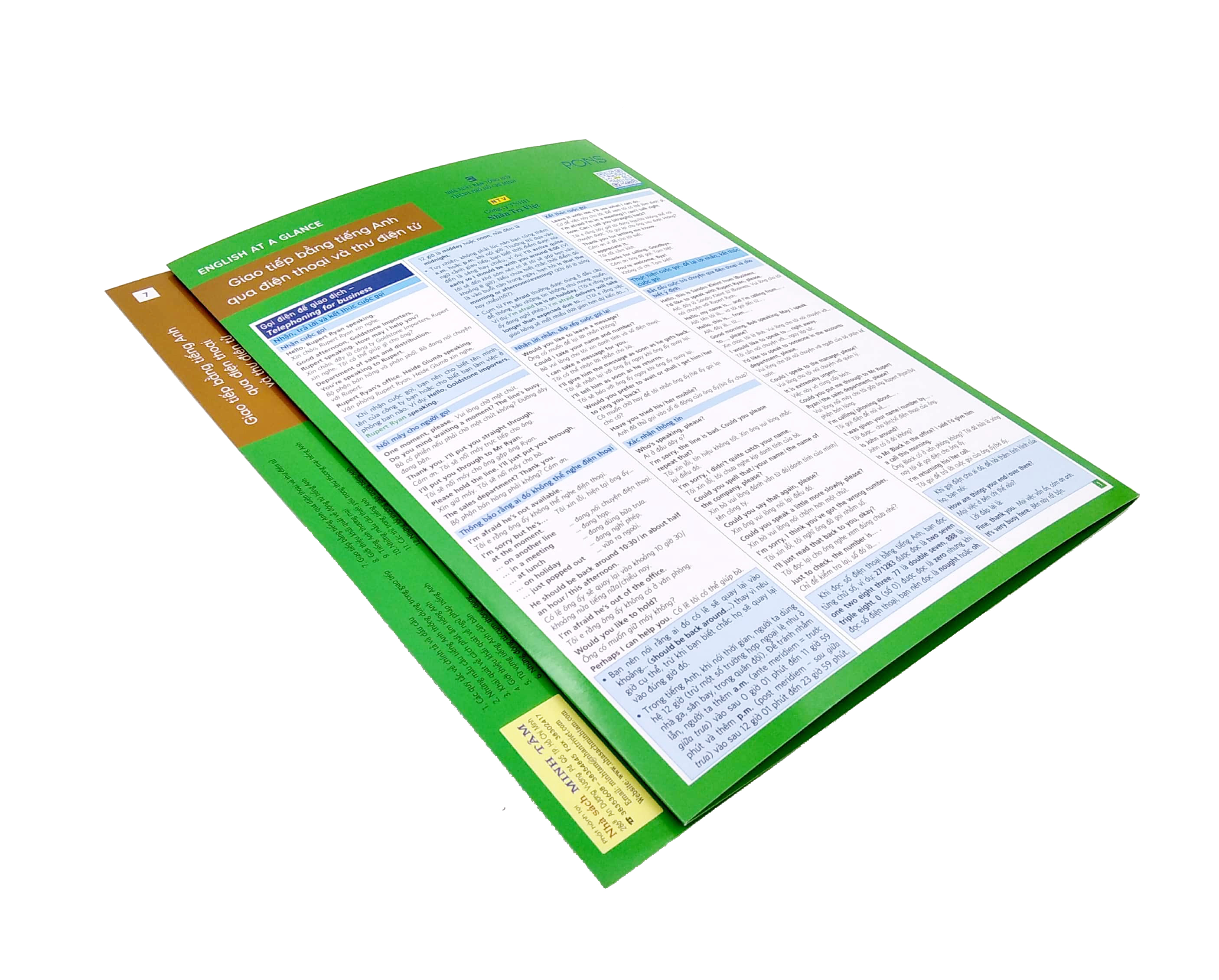 (7) english at a glance - giao tiếp bằng tiếng anh qua điện thoại và thư điện tử - Ảnh 5