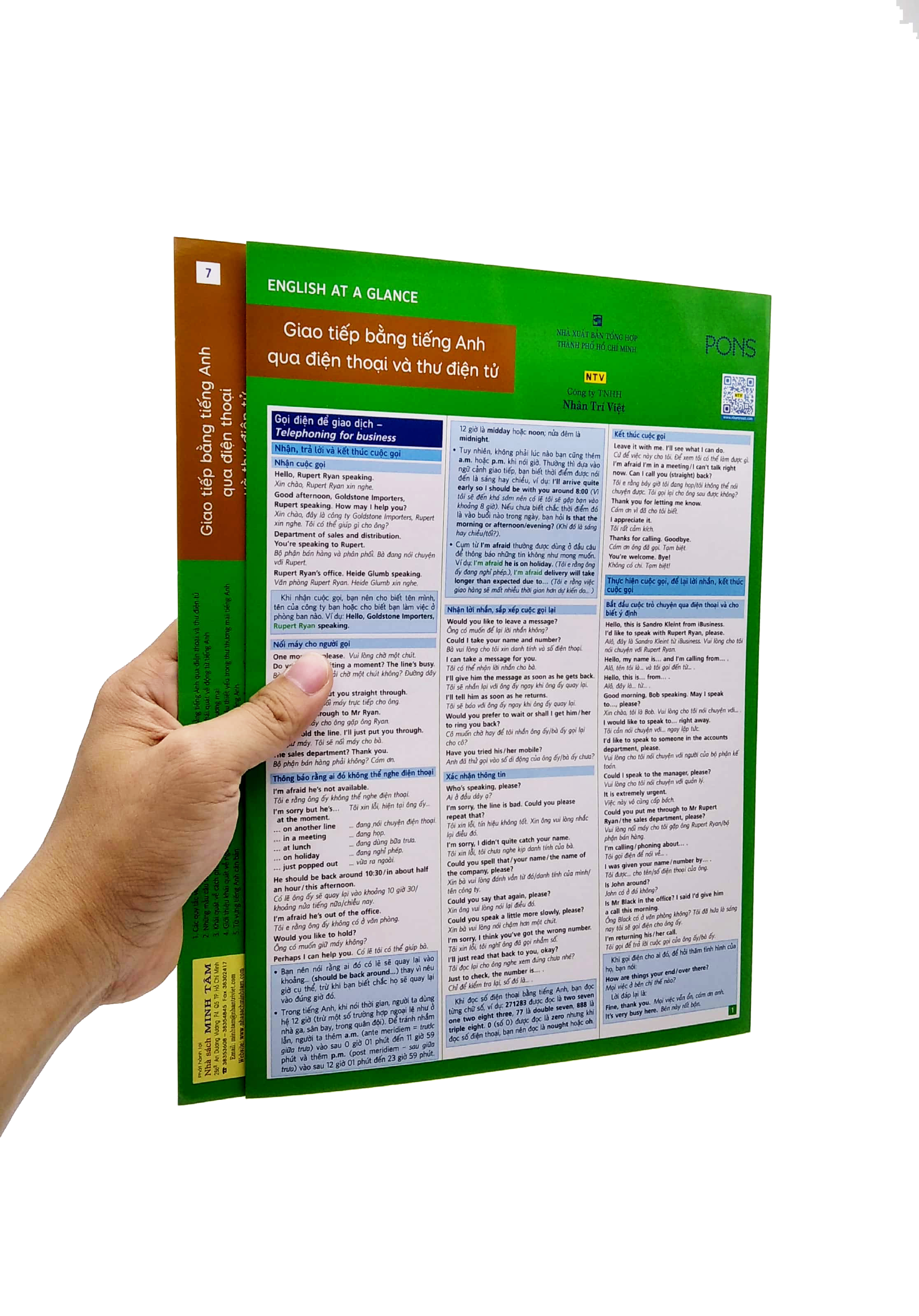 (7) english at a glance - giao tiếp bằng tiếng anh qua điện thoại và thư điện tử - Ảnh 6