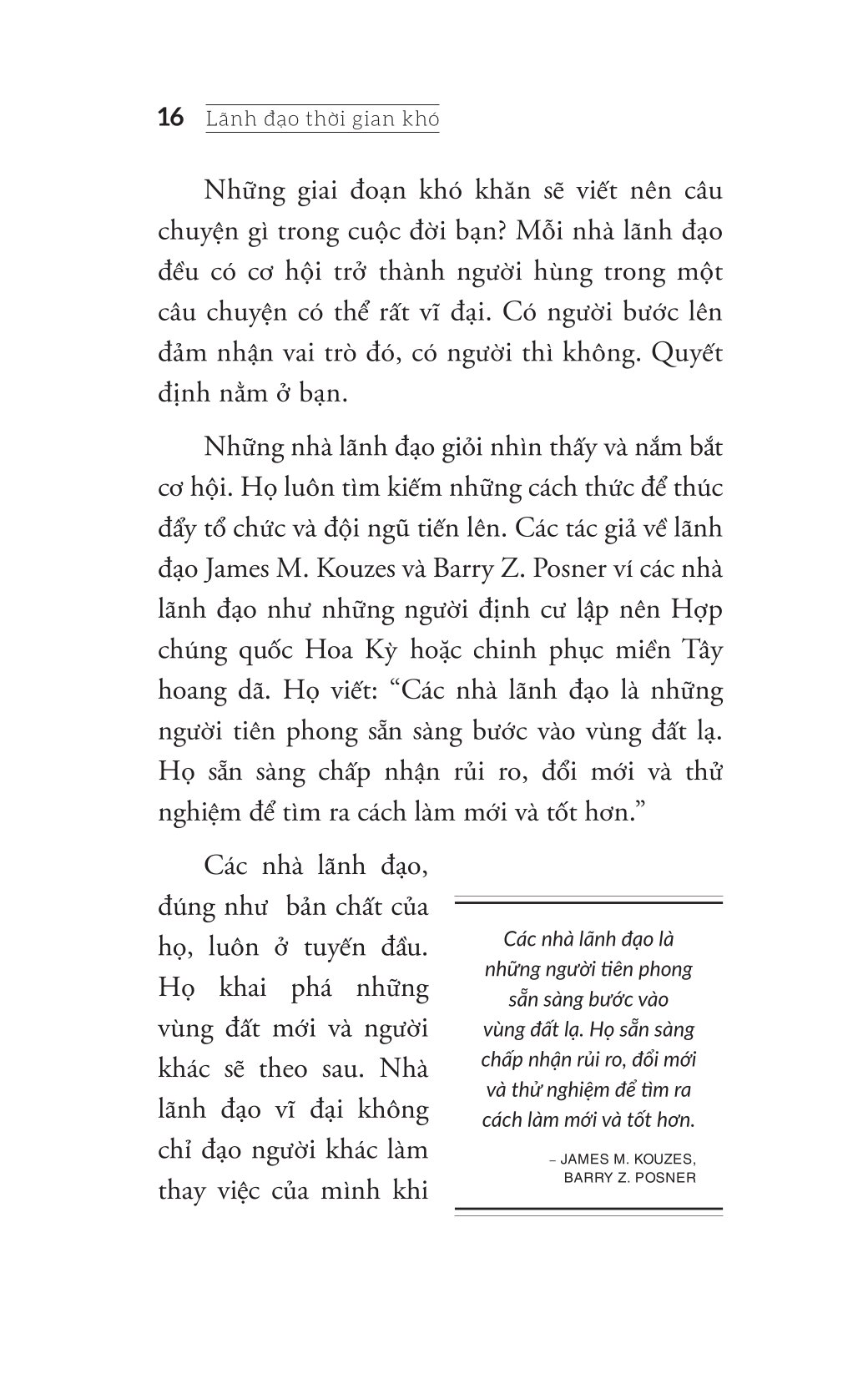 7 Thách Thức Cốt Lõi Của Lãnh Đạo Trong Thời Kỳ Khó Khăn - Lãnh Đạo Thời Gian Khó - Ảnh 15