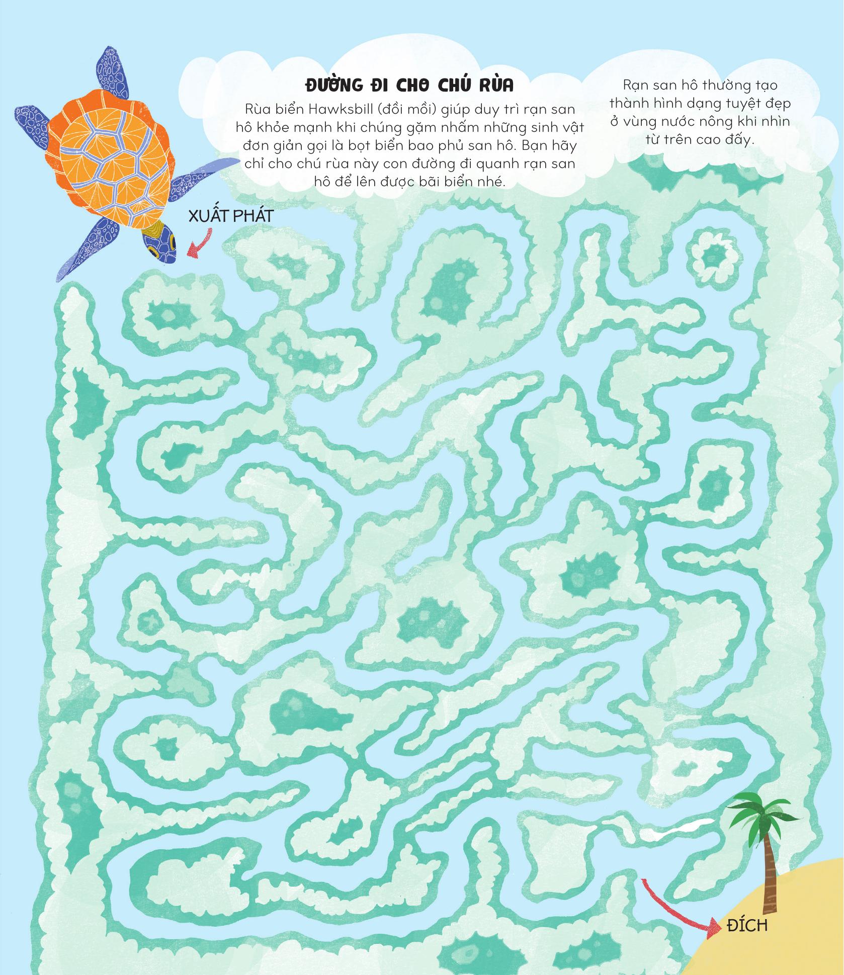 70++ trò chơi giúp em khám phá thế giới - mê cung - Ảnh 6