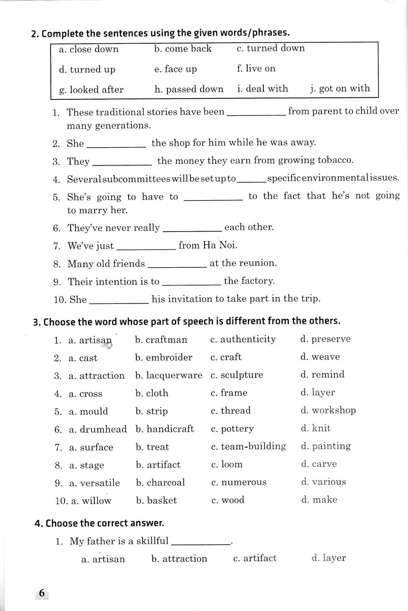 700 câu trắc nghiệm tiếng anh 9 (không đáp án) - Ảnh 3