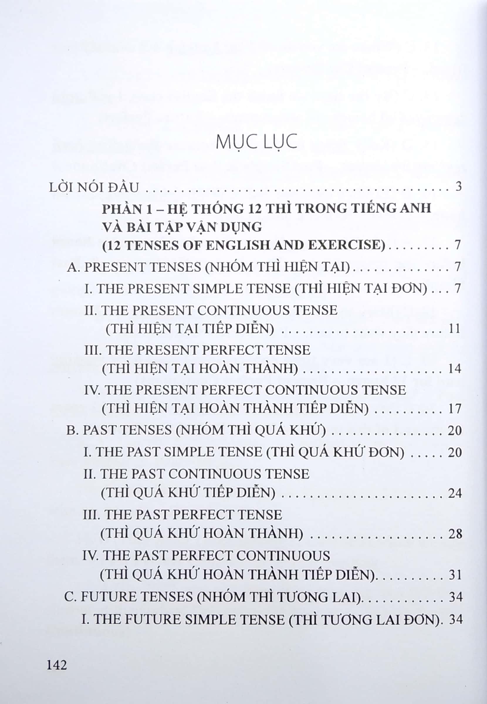 700 động từ bất quy tắc và ngữ pháp các thì trong tiếng anh - Ảnh 3