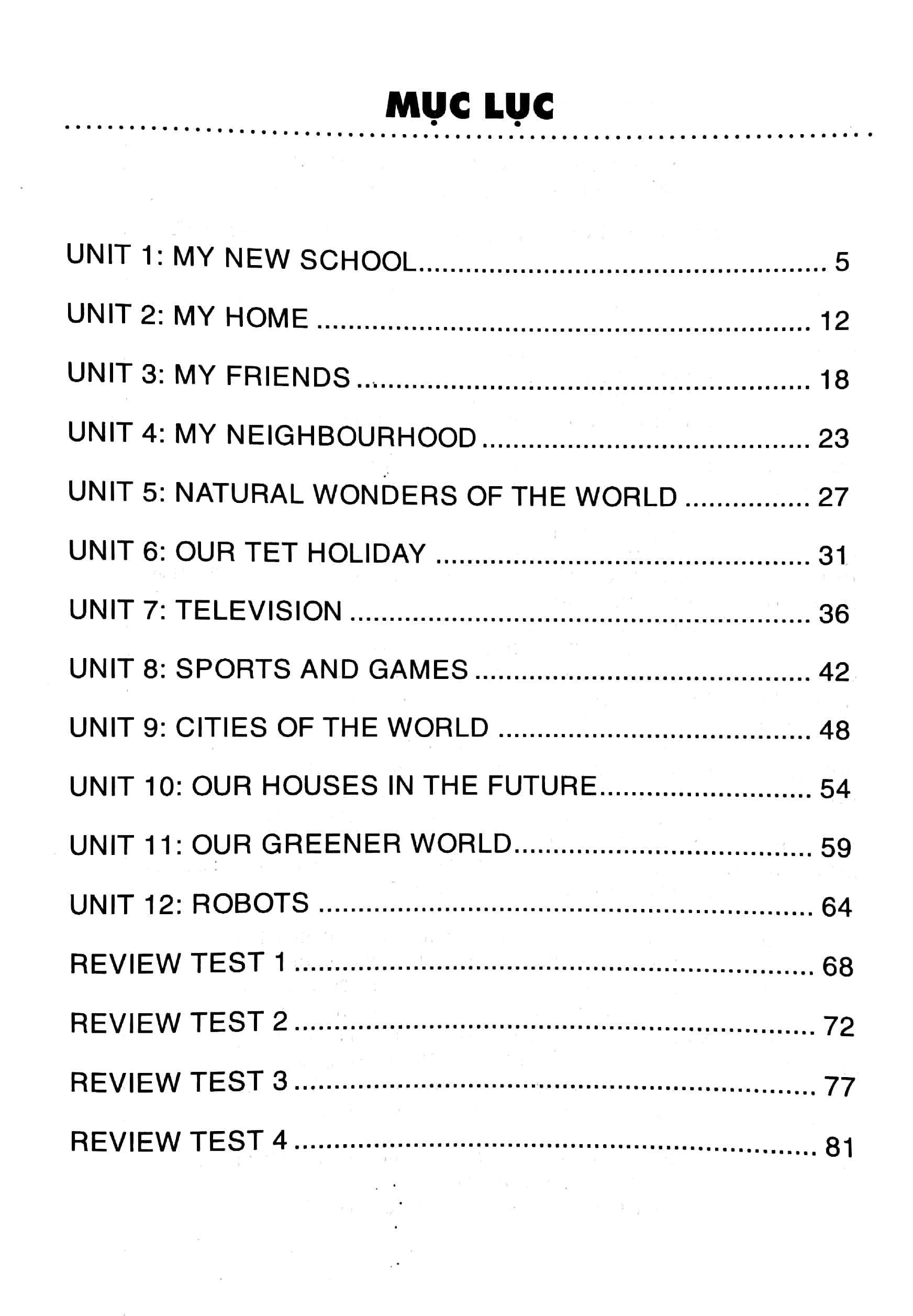 702 câu trắc nghiệm tiếng anh lớp 6 (biên soạn theo chương trình giáo dục phổ thông mới) - Ảnh 3