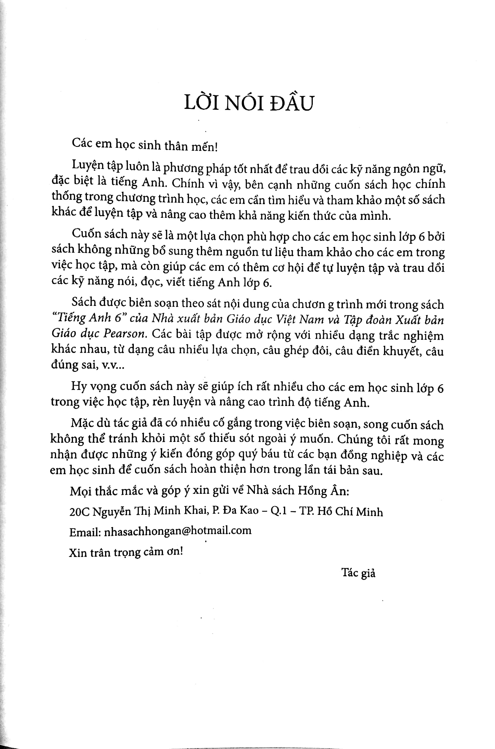 702 câu trắc nghiệm tiếng anh lớp 6 (biên soạn theo chương trình giáo dục phổ thông mới) - Ảnh 4