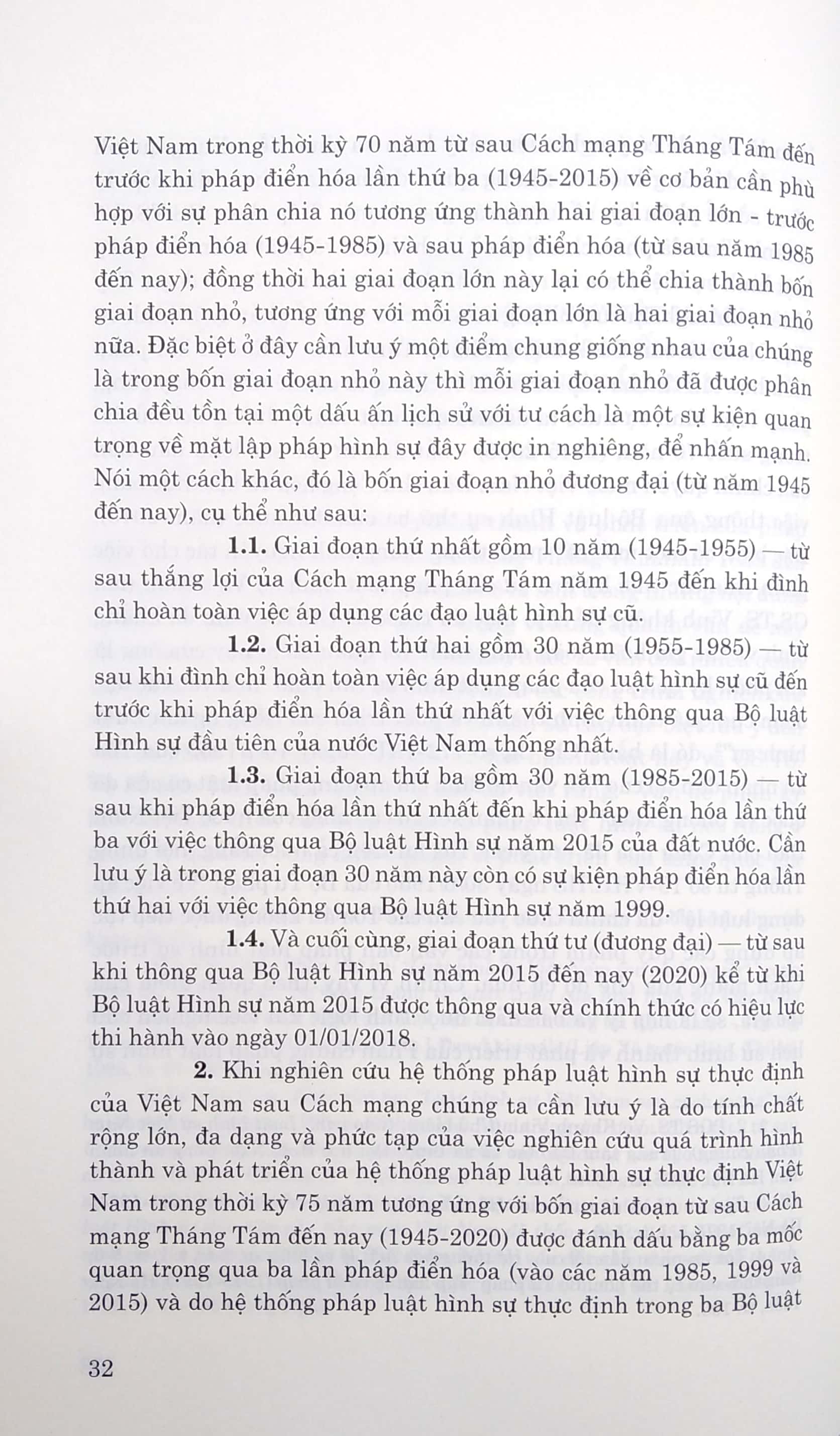 75 năm hình thành, phát triển của hệ thống pháp luật hình sự việt nam và định hướng tiếp tục hoàn thiện (1945-2020) - Ảnh 6