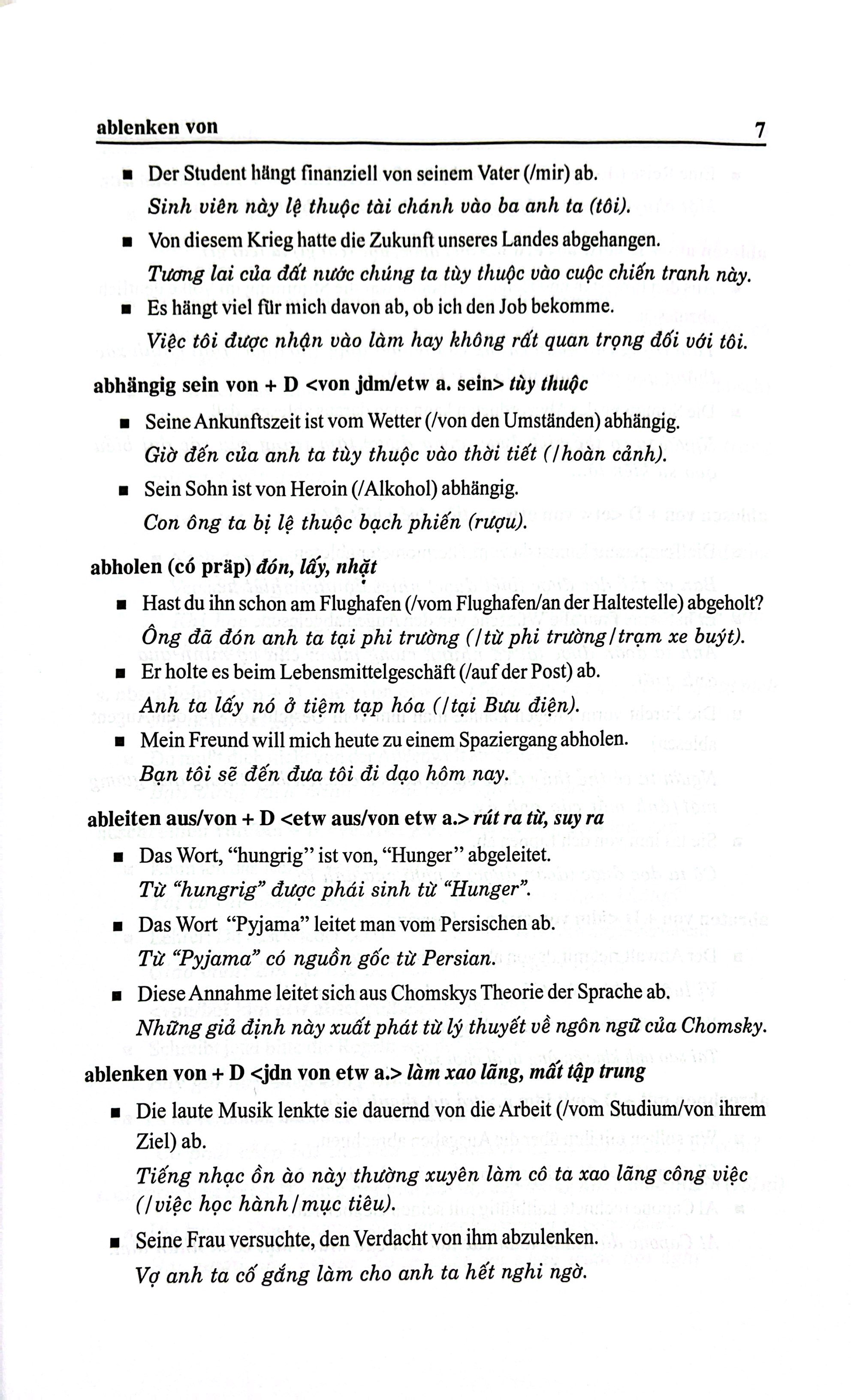 750 Động Từ Tiếng Đức Và Cách Dùng - Ảnh 6