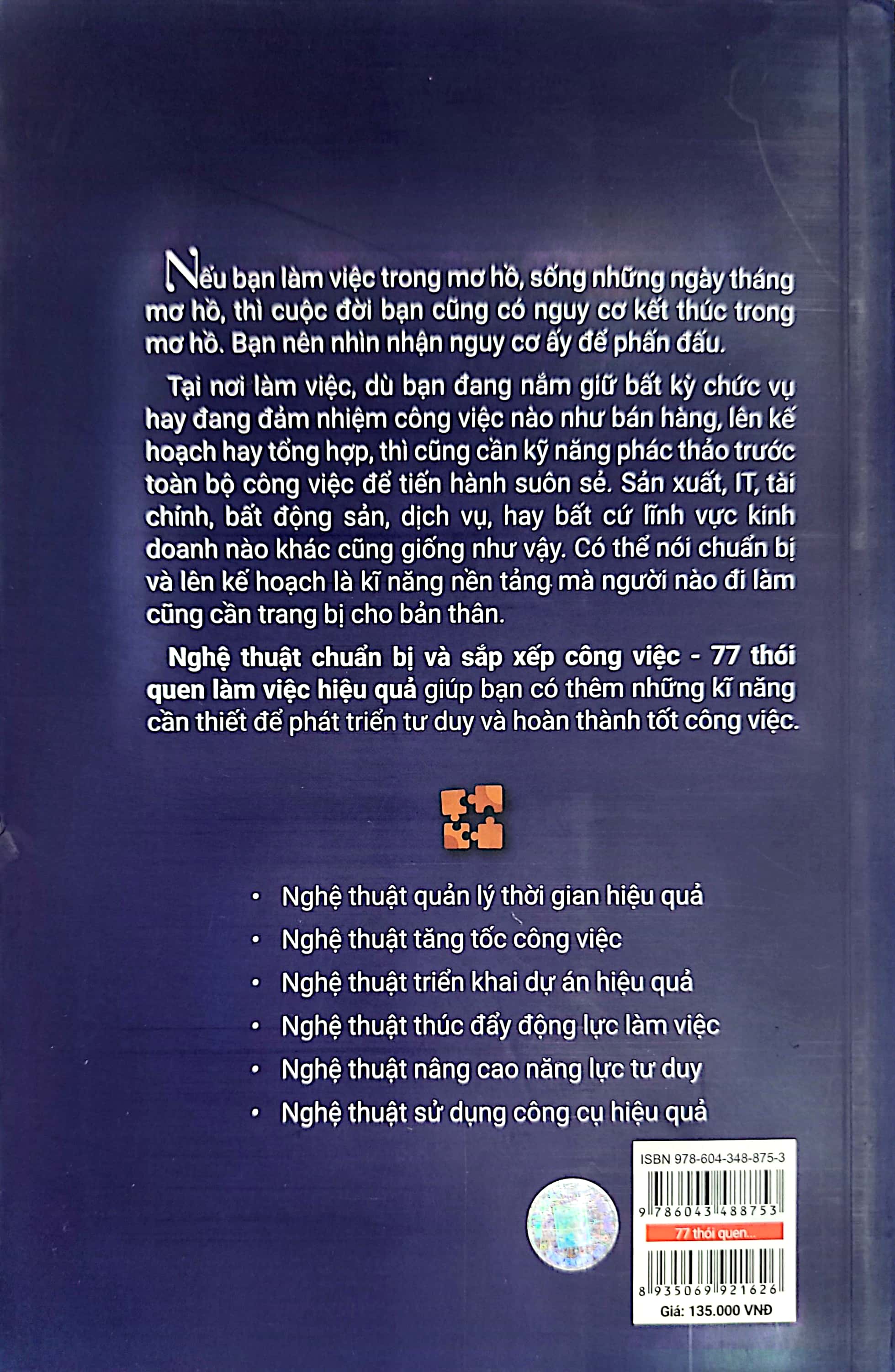 77 thói quen làm việc hiệu quả - nghệ thuật chuẩn bị và sắp xếp công việc - Ảnh 15