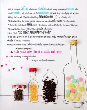 80 ngày ăn khắp thế giới - một cuốn sách nấu ăn - phiêu lưu đầu tiên dành cho trẻ em (tái bản 2019) - Ảnh 7