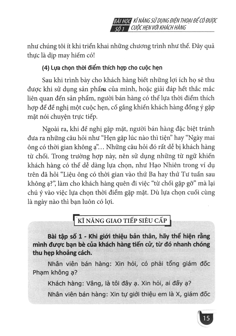 9 bài học về tài ăn nói trong bán hàng (tái bản 2022) - Ảnh 12