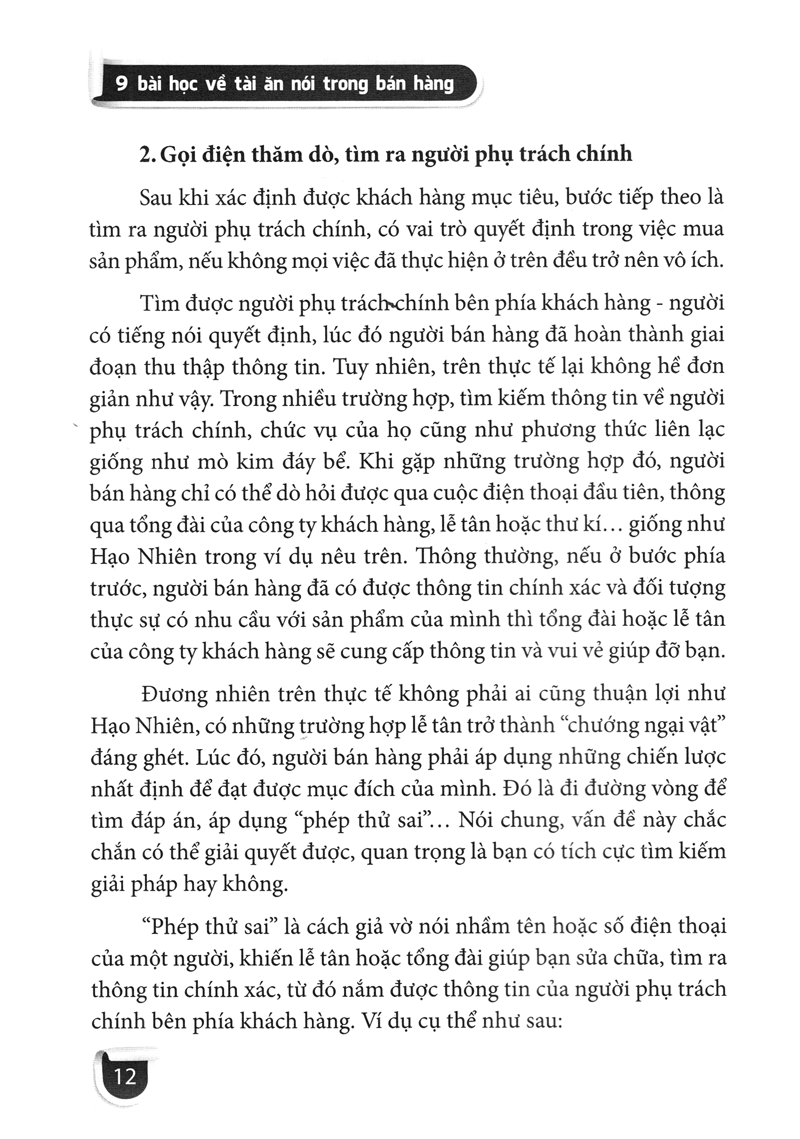 9 bài học về tài ăn nói trong bán hàng (tái bản 2022) - Ảnh 9