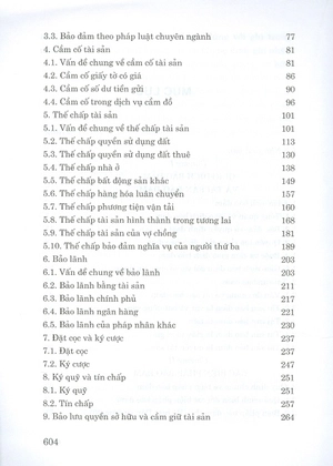 9 biện pháp bảo đảm nghĩa vụ hợp đồng (quy định, thực tế và thiết kế giao dịch theo bộ luật dân sự hiện hành) (tái bản lần thứ 3, có sữa chữa, bổ sung) - Ảnh 3