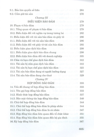 9 biện pháp bảo đảm nghĩa vụ hợp đồng (quy định, thực tế và thiết kế giao dịch theo bộ luật dân sự hiện hành) (tái bản lần thứ 3, có sữa chữa, bổ sung) - Ảnh 4
