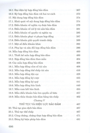 9 biện pháp bảo đảm nghĩa vụ hợp đồng (quy định, thực tế và thiết kế giao dịch theo bộ luật dân sự hiện hành) (tái bản lần thứ 3, có sữa chữa, bổ sung) - Ảnh 5