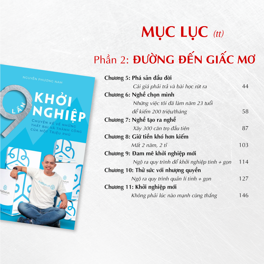 9 lần khởi nghiệp - chuyện kể về những thất bại và thành công của một triệu phú - Ảnh 6