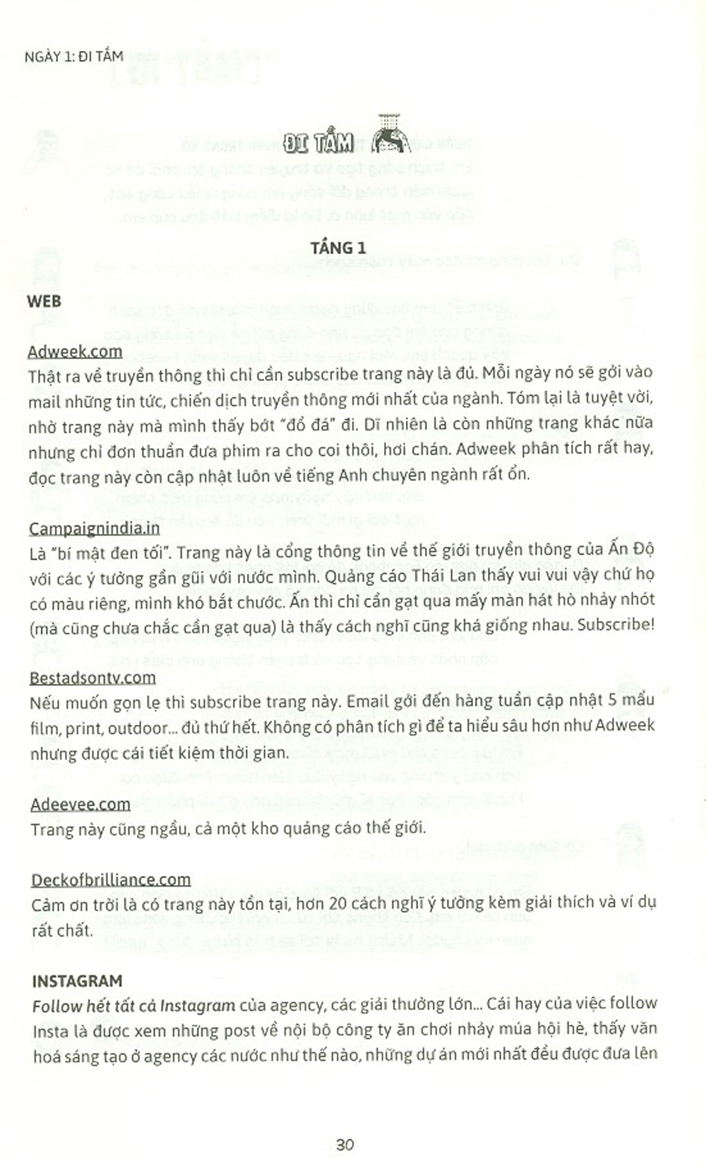 90 - 20 - 30 - 90 bài học vỡ lòng về ý tưởng và câu chữ (tái bản 2021) (bản đen trắng) - Ảnh 6