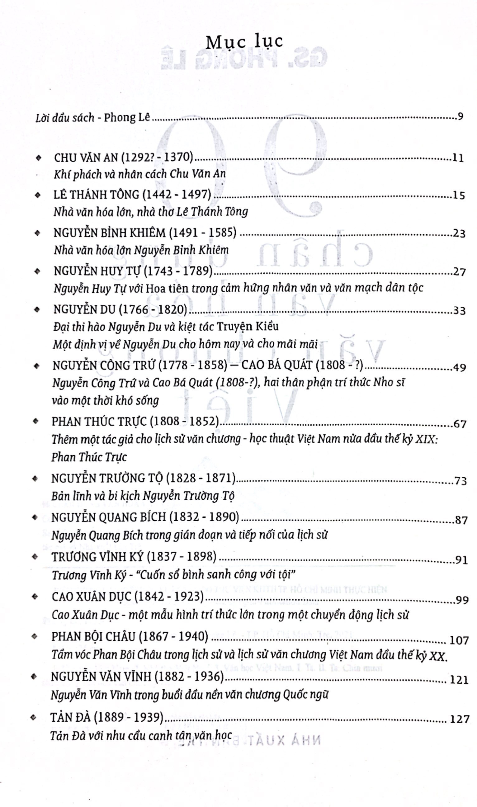 90 chân dung văn hóa văn chương việt - Ảnh 3