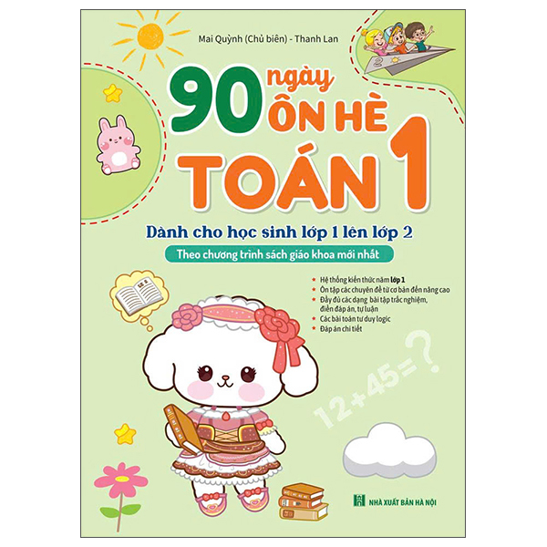 90 Ngày Ôn Hè Toán 1 - Dành Cho Học Sinh Lớp 1 Lên Lớp 2