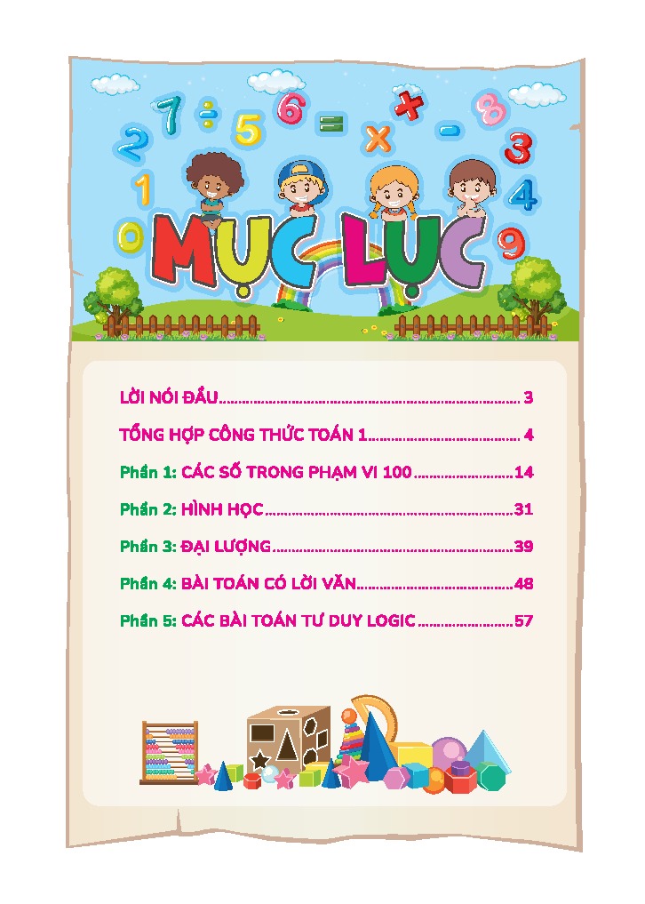 90 Ngày Ôn Hè Toán 1 - Dành Cho Học Sinh Lớp 1 Lên Lớp 2 - Ảnh 4