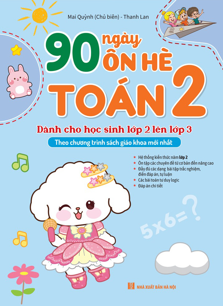 90 Ngày Ôn Hè Toán 2 - Dành Cho Học Sinh Lớp 2 Lên Lớp 3 - Ảnh 3