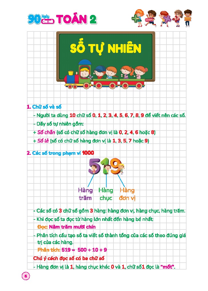 90 Ngày Ôn Hè Toán 2 - Dành Cho Học Sinh Lớp 2 Lên Lớp 3 - Ảnh 5