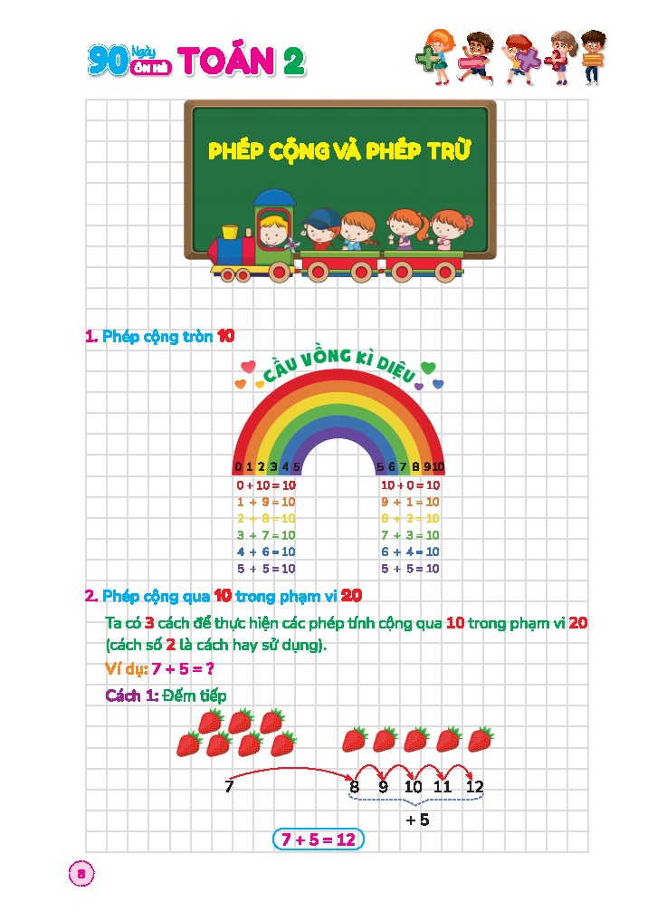 90 Ngày Ôn Hè Toán 2 - Dành Cho Học Sinh Lớp 2 Lên Lớp 3 - Ảnh 7