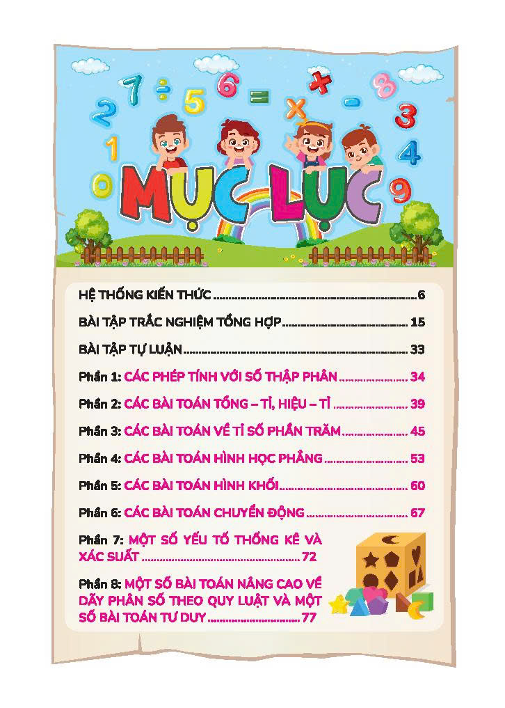 90 Ngày Ôn Hè Toán 5 (Dành Cho Học Sinh Lớp 5 Lên Lớp 6) - Ảnh 4