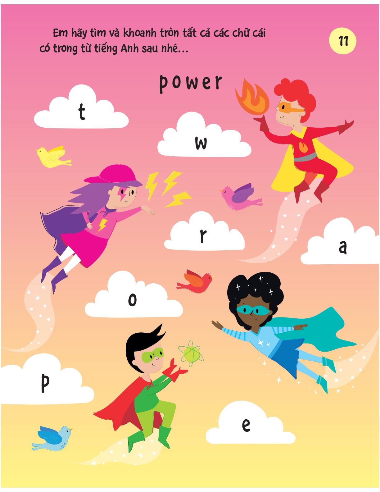 90++ trò chơi phát triển chỉ số iq cho bé - các siêu anh hùng - Ảnh 10