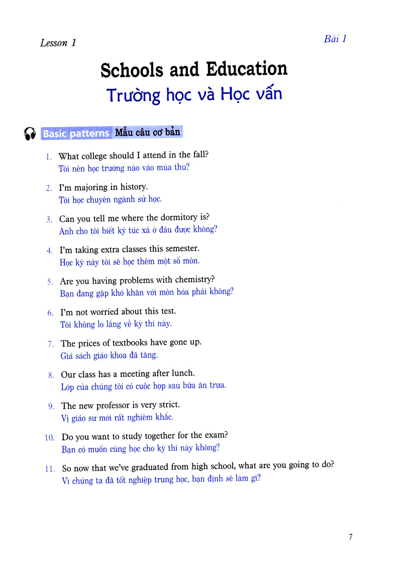 900 câu giao tiếp tiếng anh giao tiếp trong cuộc sống - tập 1 - Ảnh 5