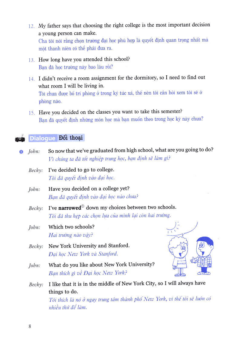 900 câu giao tiếp tiếng anh giao tiếp trong cuộc sống - tập 1 - Ảnh 6