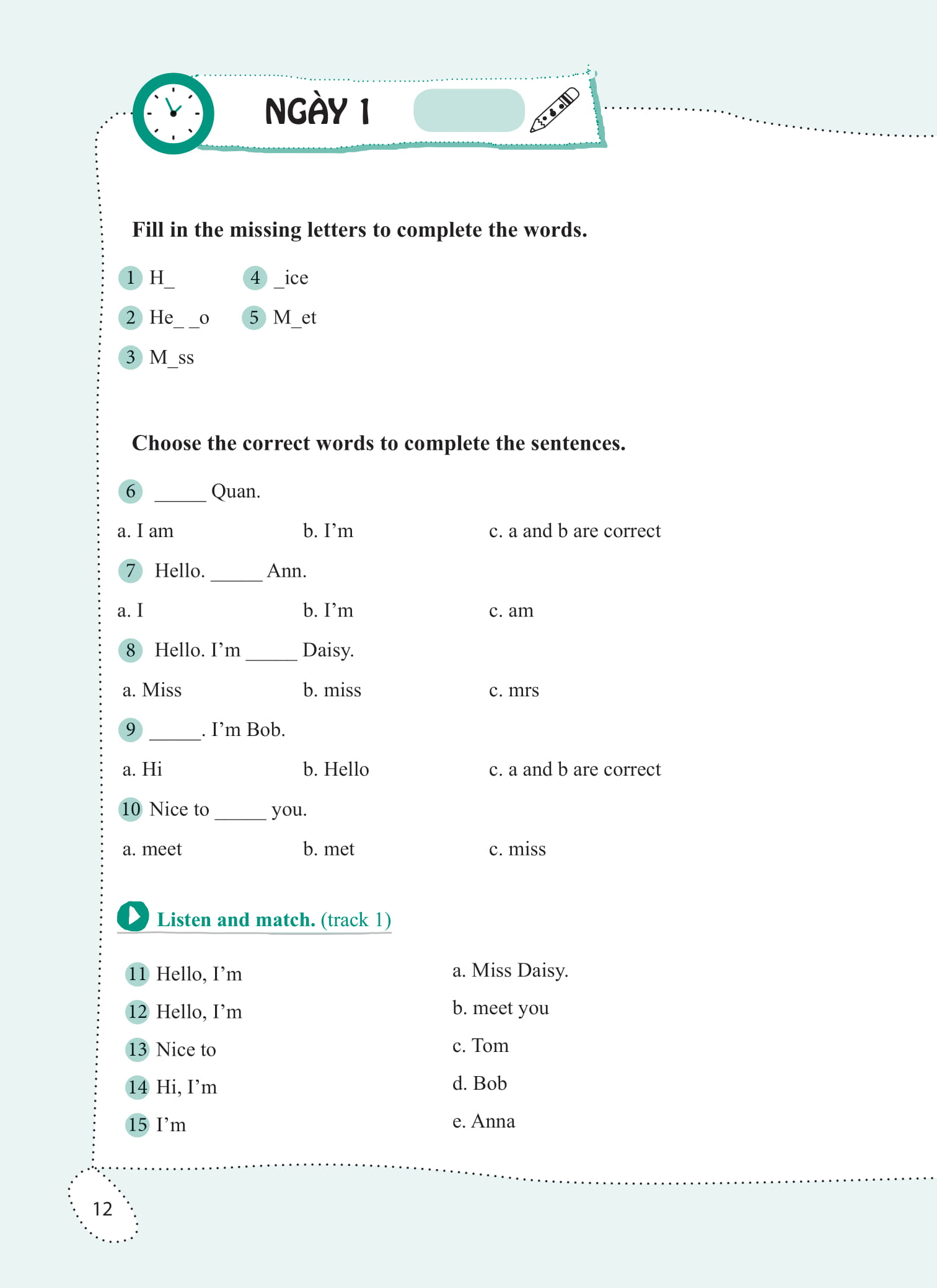 99 ngày em giỏi tiếng anh 3 - Ảnh 13