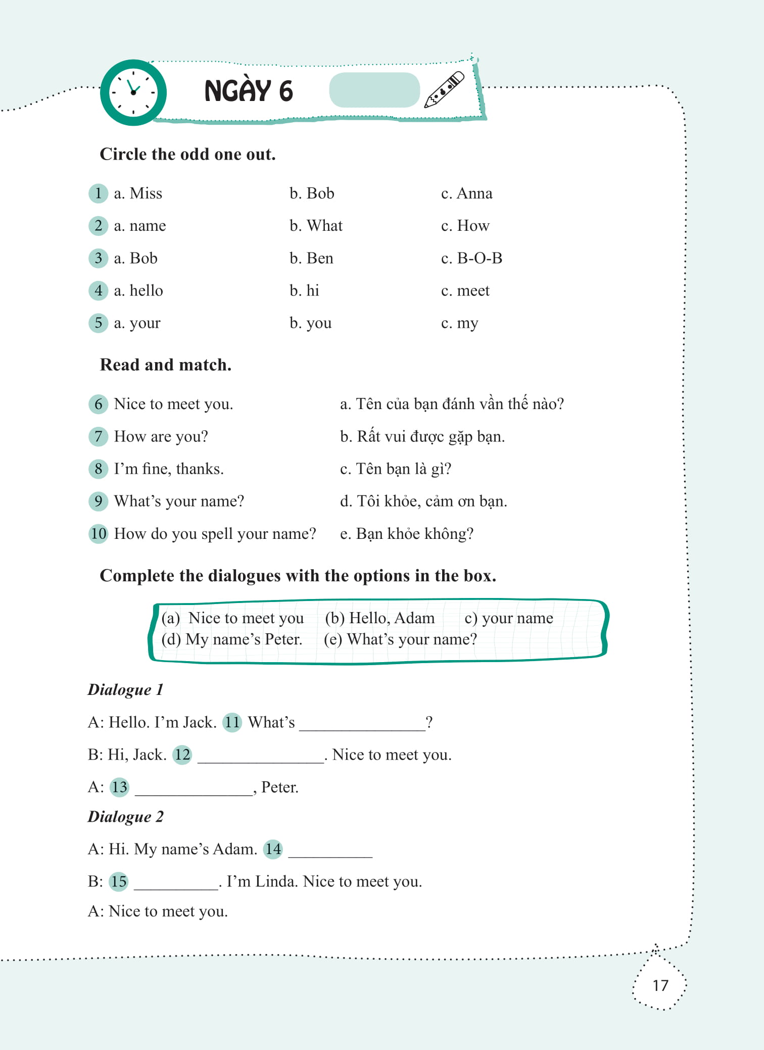 99 ngày em giỏi tiếng anh 3 - Ảnh 18