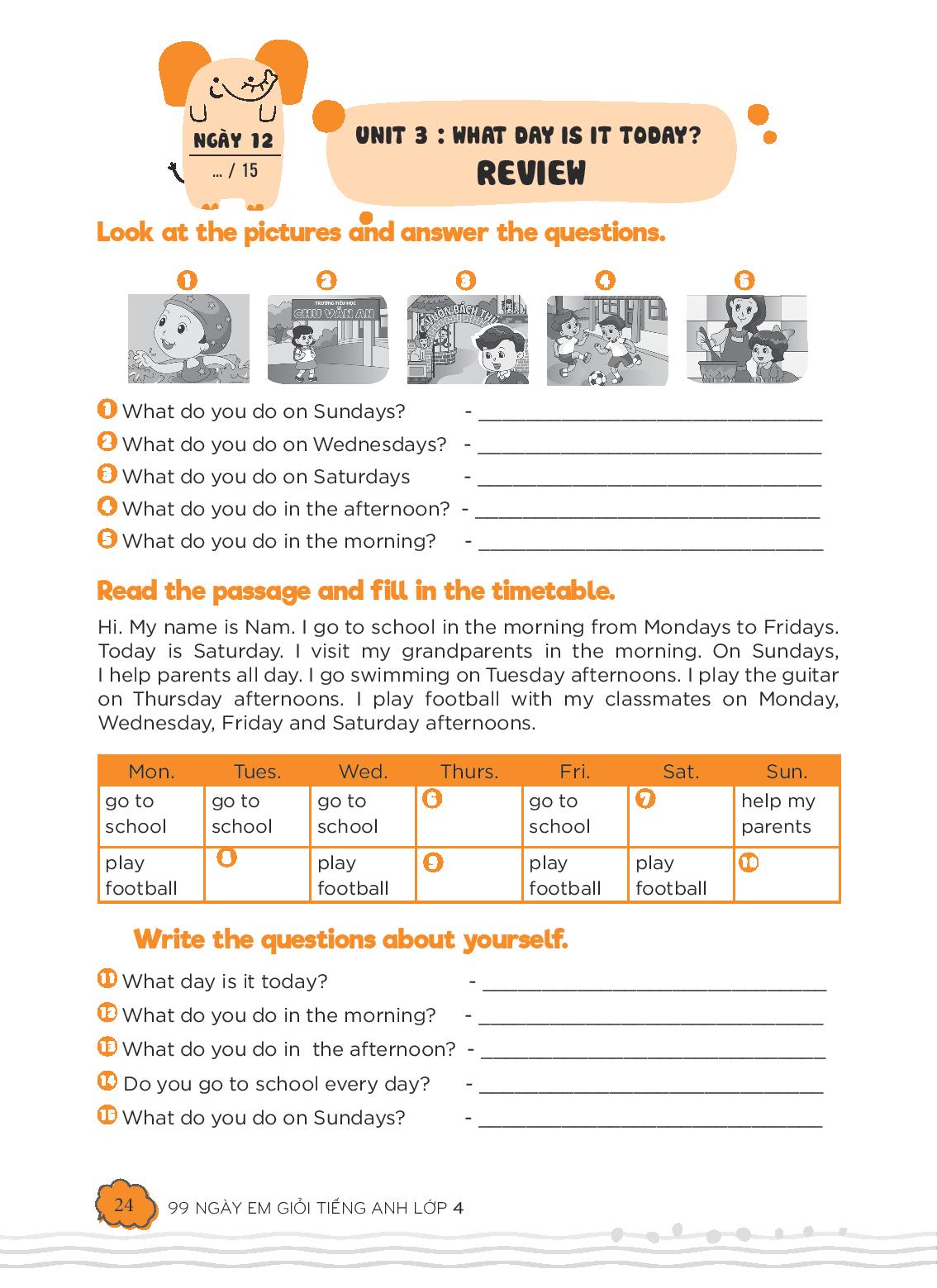 99 ngày em giỏi tiếng anh lớp 4 - Ảnh 11