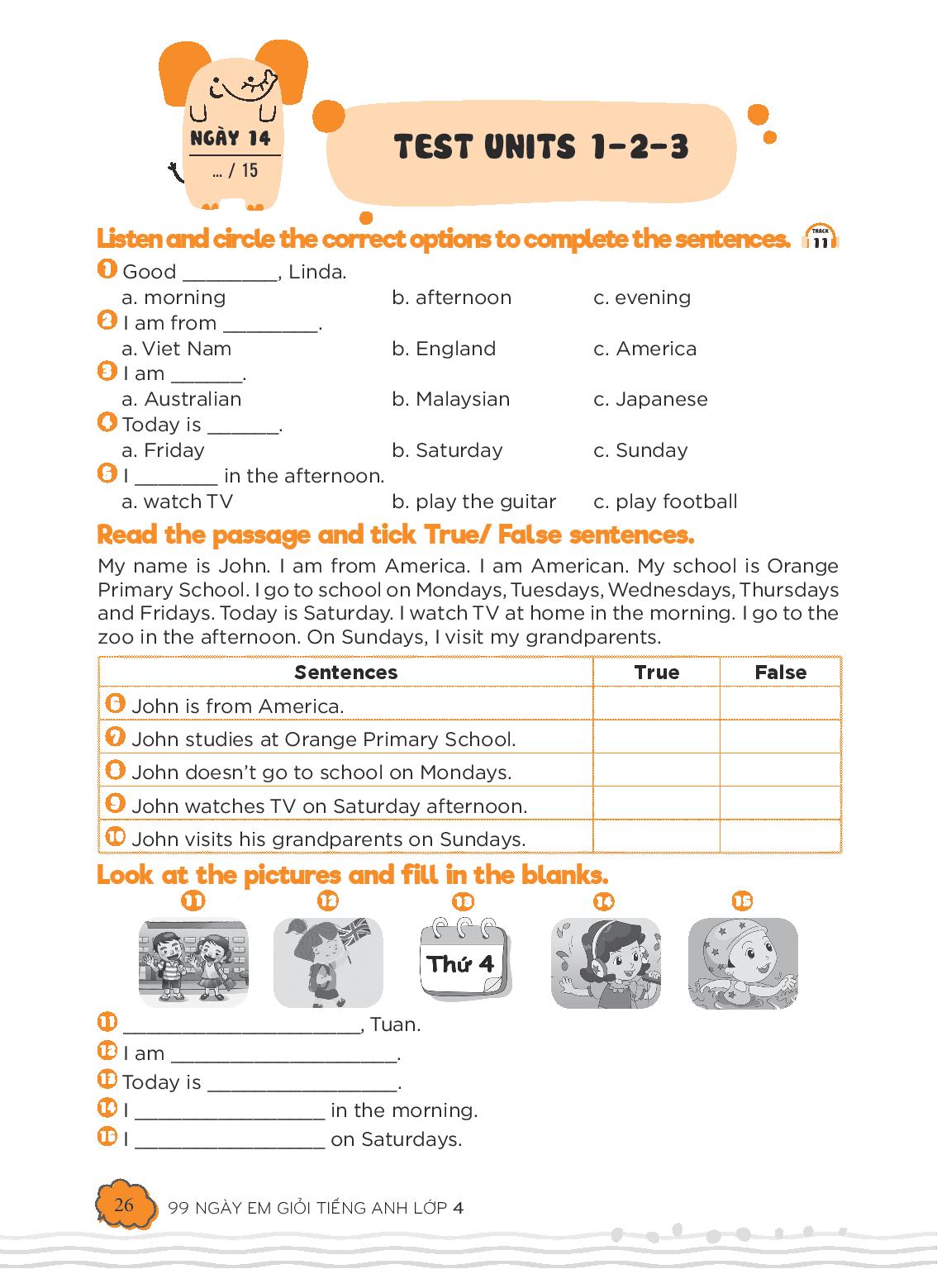 99 ngày em giỏi tiếng anh lớp 4 - Ảnh 13