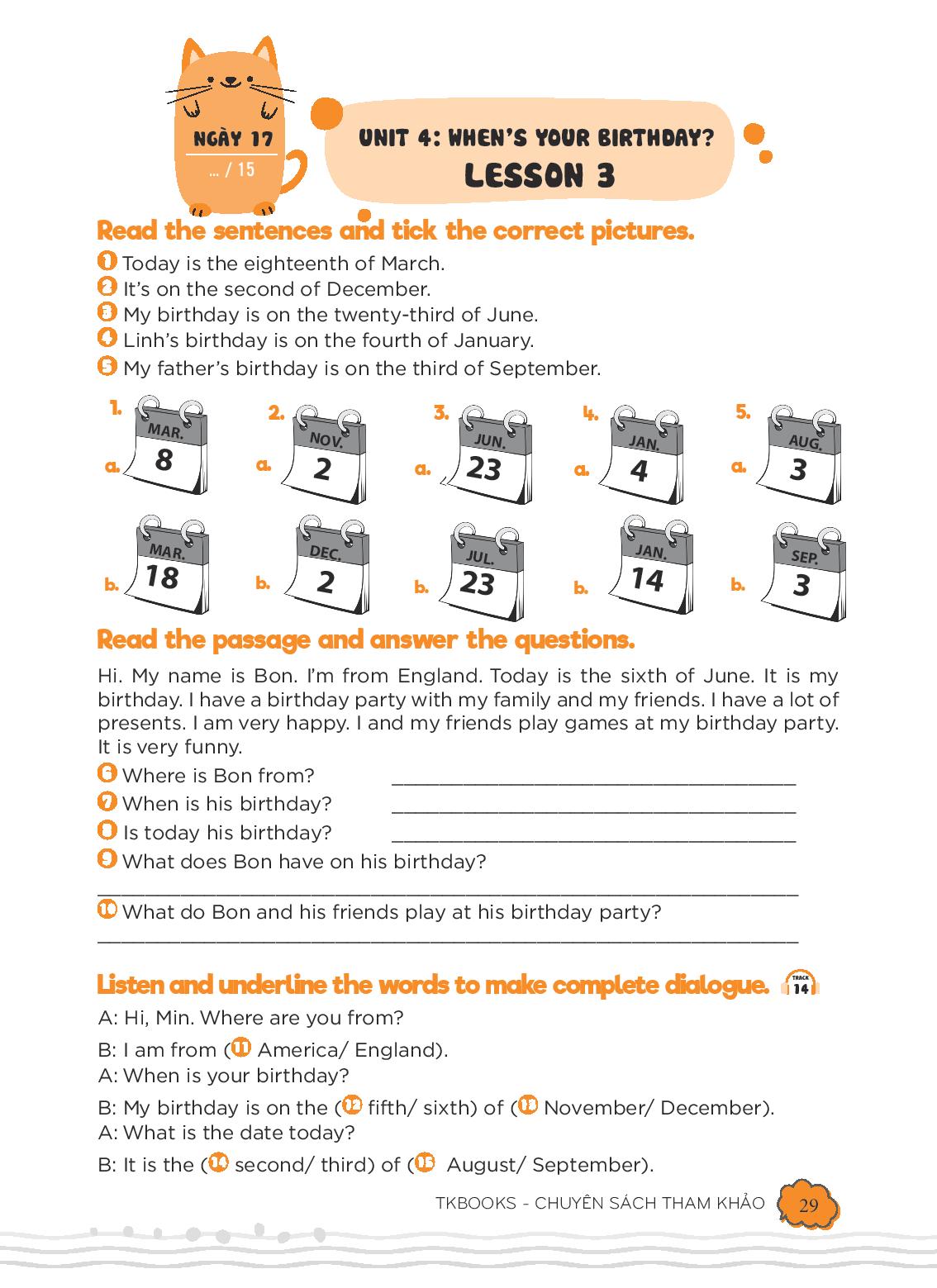 99 ngày em giỏi tiếng anh lớp 4 - Ảnh 16