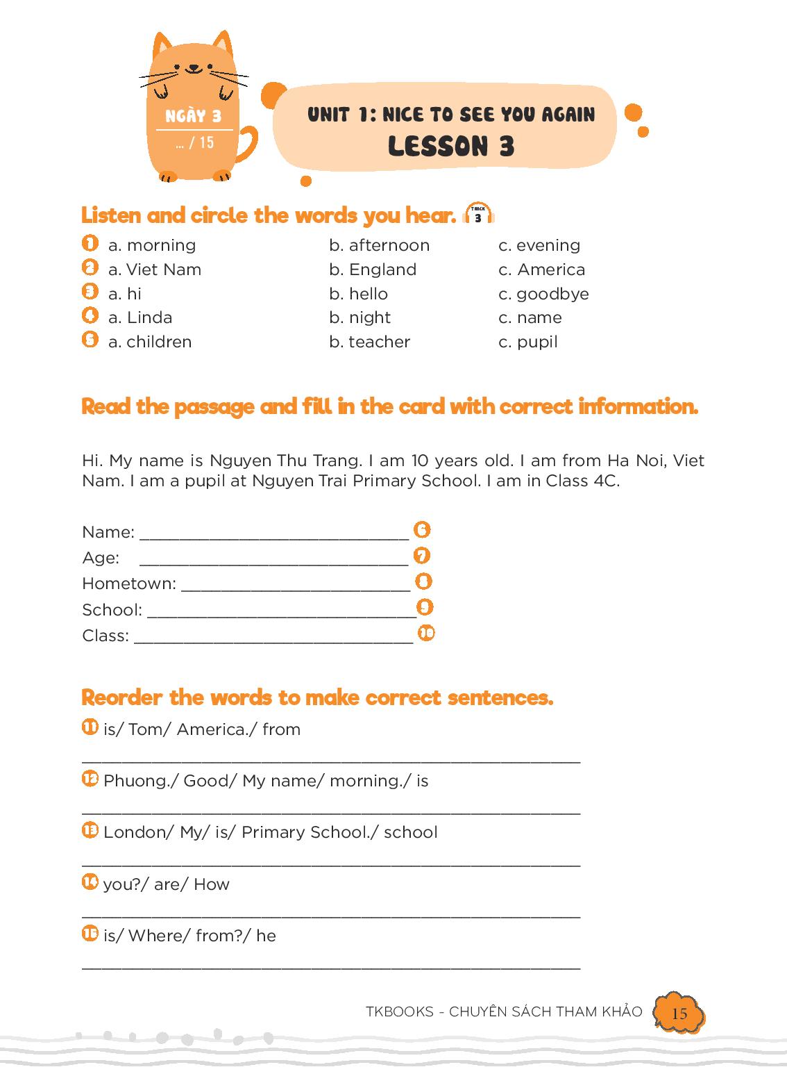 99 ngày em giỏi tiếng anh lớp 4 - Ảnh 2