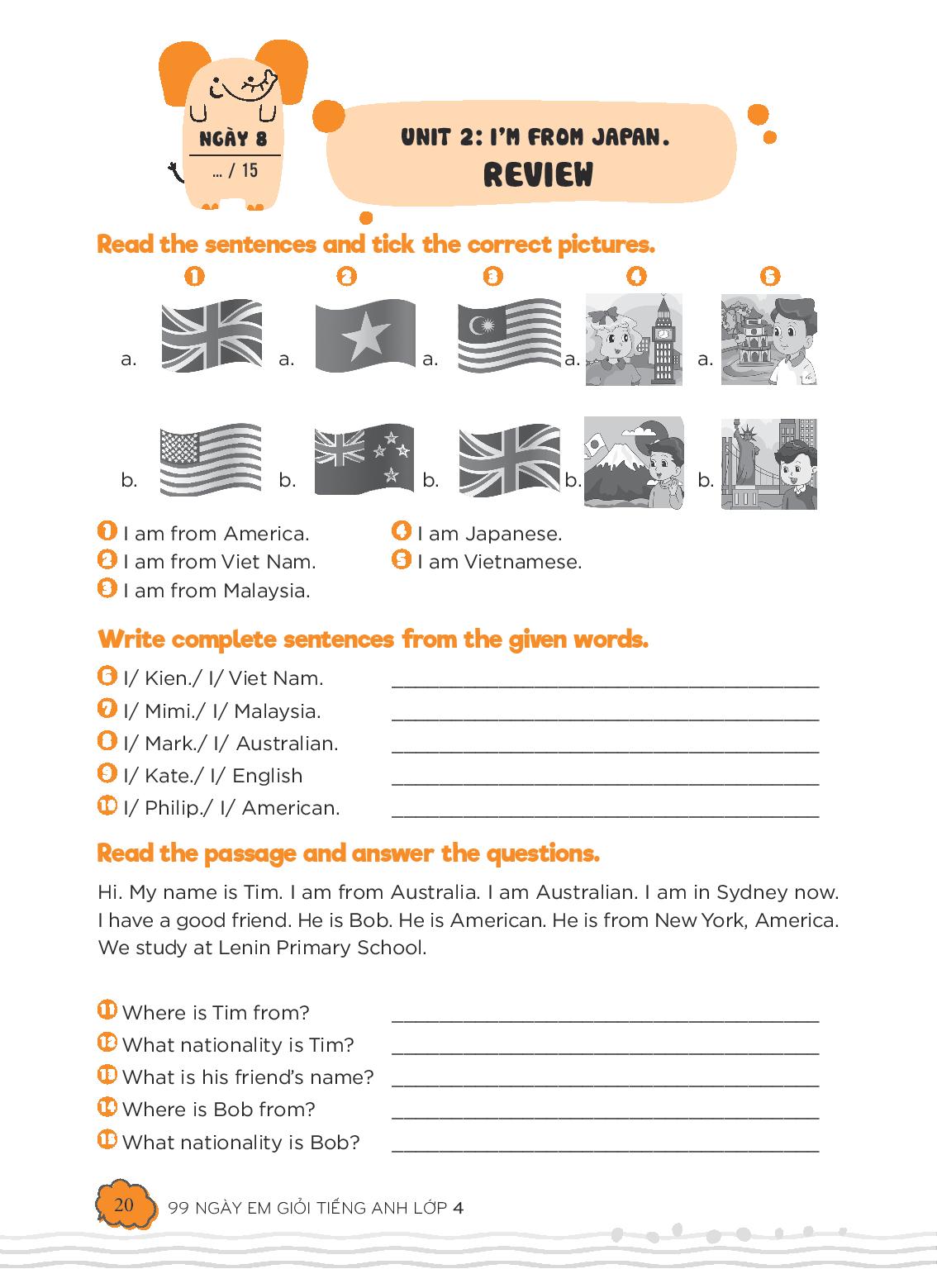 99 ngày em giỏi tiếng anh lớp 4 - Ảnh 7