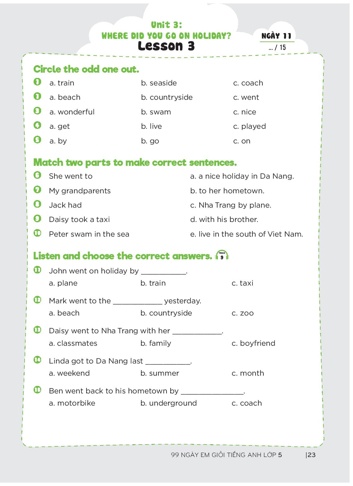 99 ngày em giỏi tiếng anh - lớp 5 - Ảnh 12