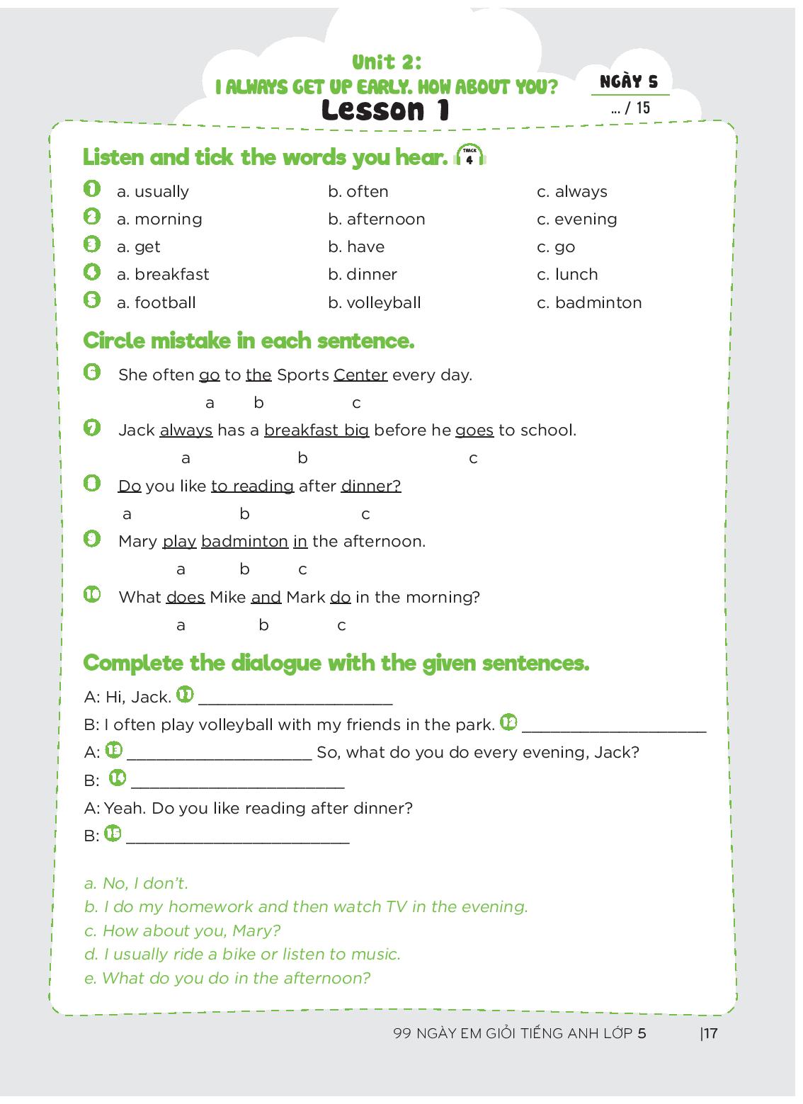 99 ngày em giỏi tiếng anh - lớp 5 - Ảnh 6