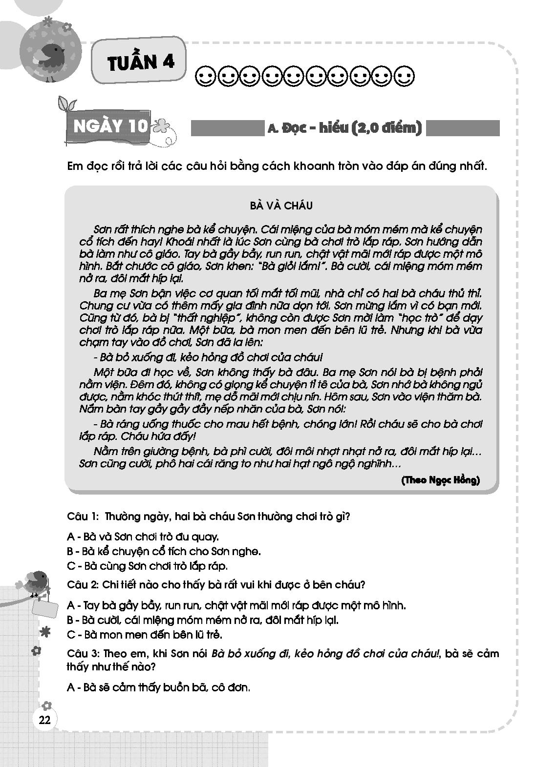 99 ngày em giỏi tiếng việt - lớp 3 - Ảnh 11