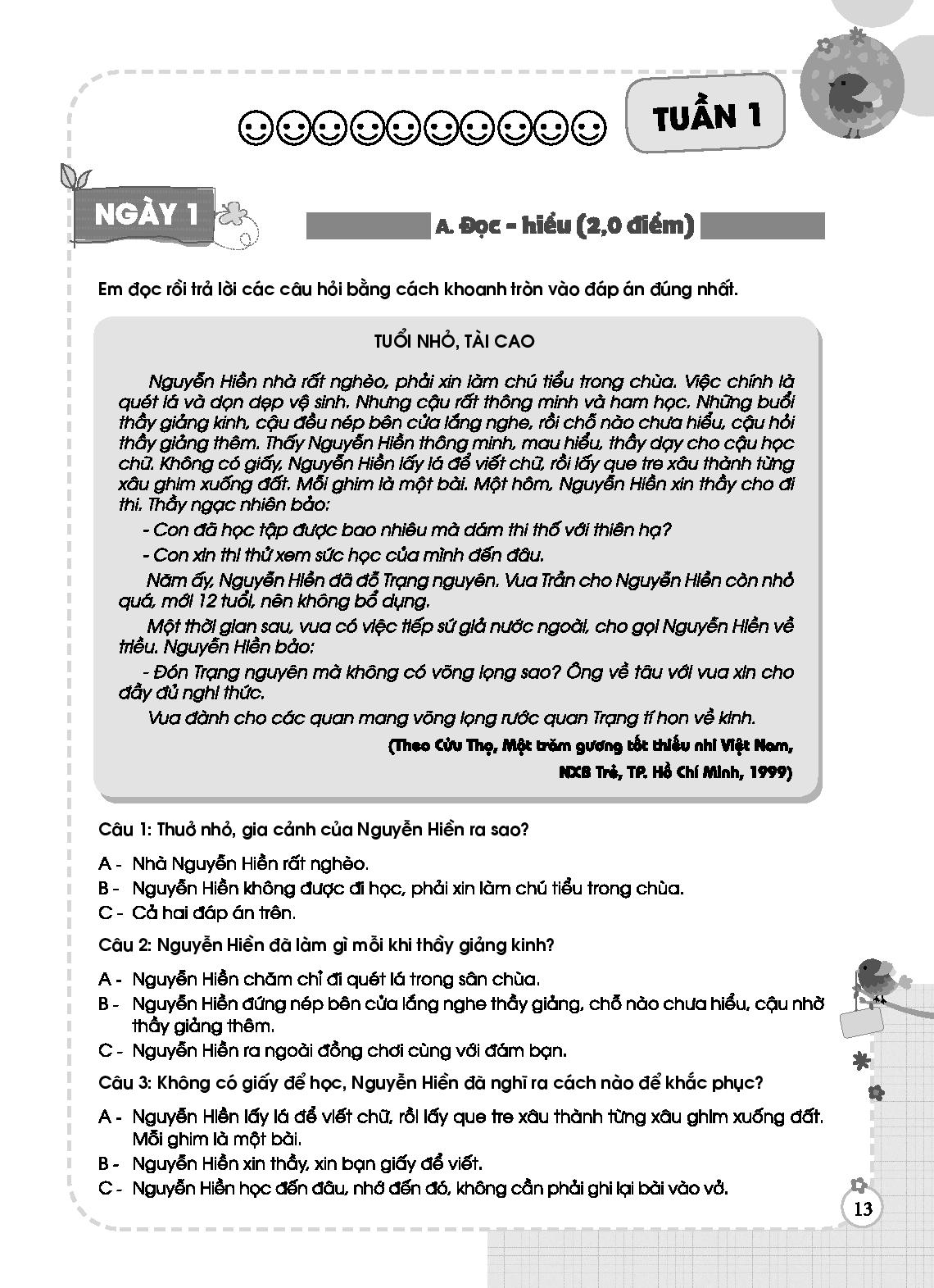 99 ngày em giỏi tiếng việt - lớp 3 - Ảnh 2